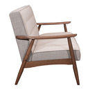 Zuo Rocky Stationary Fabric Sofa 100533 IMAGE 2