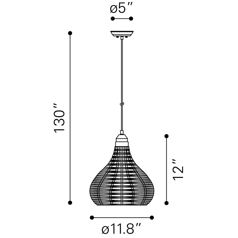 Zuo Nezz Pendant 56016 IMAGE 6
