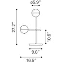 Zuo Waterloo Table Lamp 56050 IMAGE 5