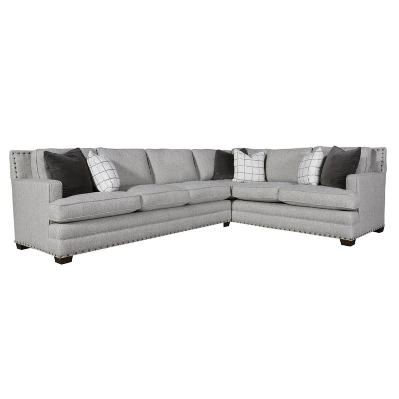 Universal Furniture Curated Stationary Fabric 2 pc Sectional 679513LAS/679512RAC IMAGE 1