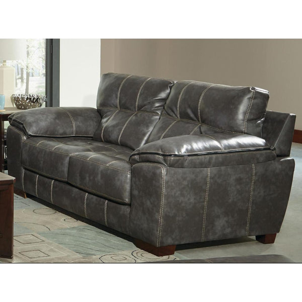 Jackson Furniture Hudson Stationary Faux Leather Loveseat 4396-02 1152-78/1252-78 IMAGE 1