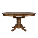  Liberty Furniture Industries Inc. Round Carolina Crossing Dining Table with Pedestal Base 186-CD-PDS IMAGE 2
