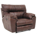  Catnapper Milan Power Leather Recliner 64340-7 1283-19/3083-19 IMAGE 1