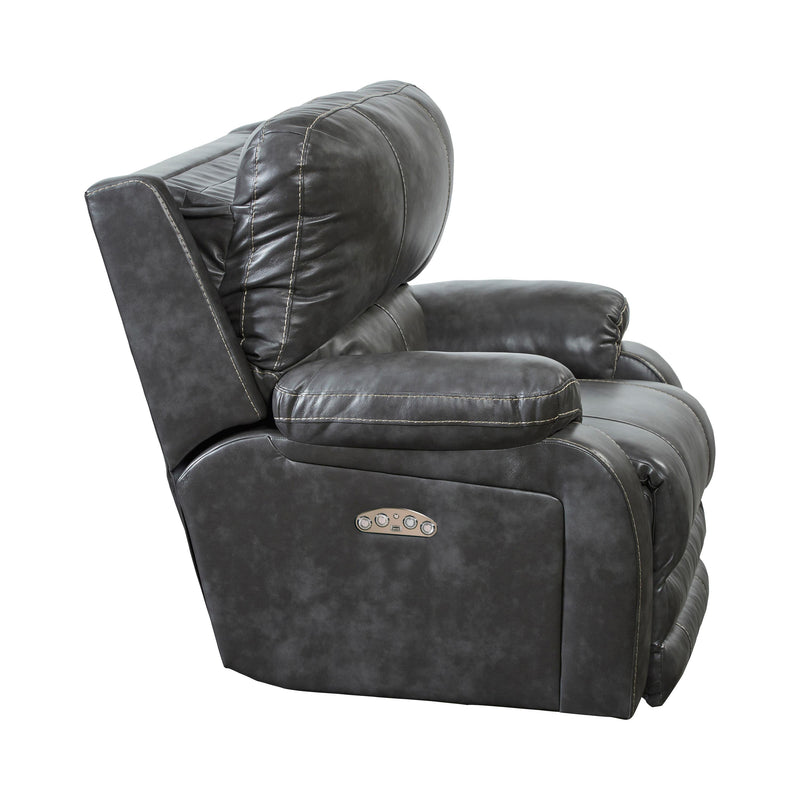 Catnapper Thornton Power Leather look Fabric Recliner 764762-7 1152-78/1252-78 IMAGE 4