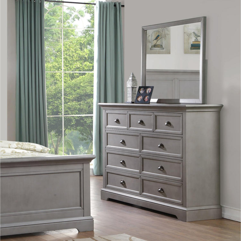 Winners Only Tamarack BTG1009 39" Landscape Mirror - Grey IMAGE 4