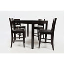 Jofran Dark Rustic Prarie 5 pc Counter Height Dinette 923 IMAGE 2
