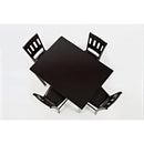 Jofran Dark Rustic Prarie 5 pc Counter Height Dinette 923 IMAGE 3