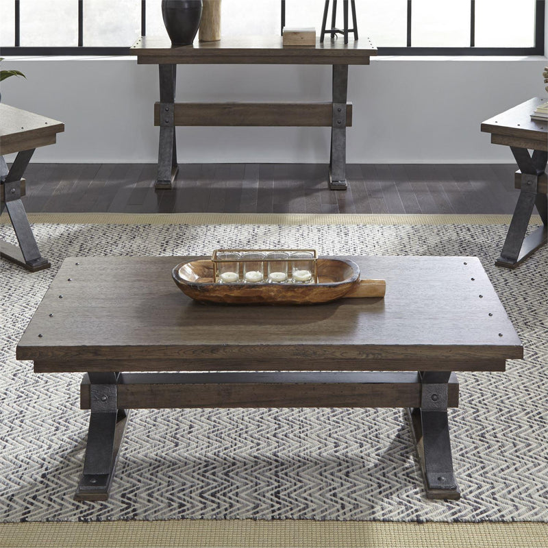  Liberty Furniture Industries Inc. Sonoma Road Cocktail Table 473-OT1010 IMAGE 1