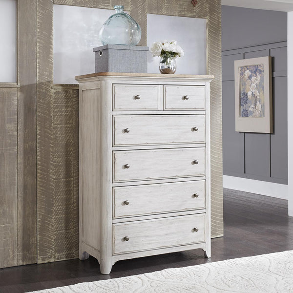Liberty Furniture Industries Inc. Farmhouse Reimagined 5-Drawer Chest 652-BR41 IMAGE 1
