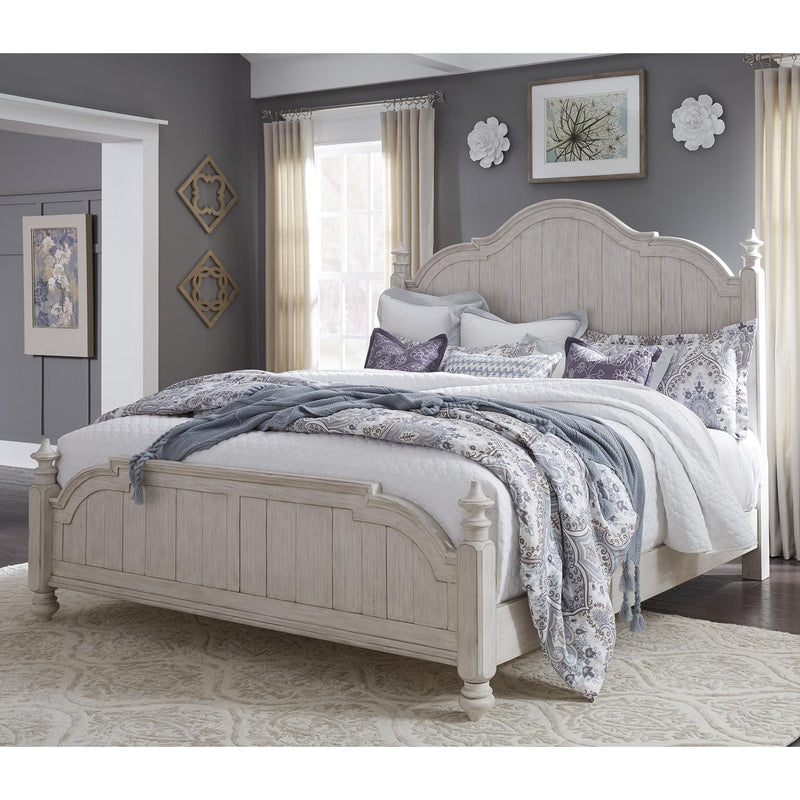 Liberty Furniture Industries Inc. Farmhouse Reimagined King Poster Bed 652-BR-KPS IMAGE 1