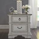  Liberty Furniture Industries Inc. Abbey Park 2-Drawer Nightstand 520-BR61 IMAGE 1