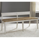  Liberty Furniture Industries Inc. Farmhouse Reimagined Counter Height Bench 652-C9000B IMAGE 1