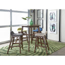  Liberty Furniture Industries Inc. Space Savers Pub Height Stool 198-B650124-GY IMAGE 2