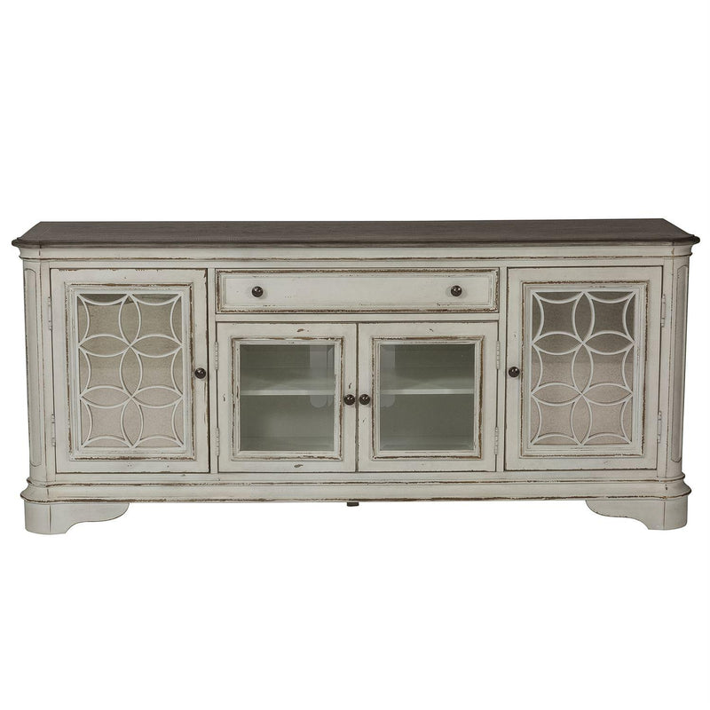 Liberty Furniture Industries Inc. Magnolia Manor TV Stand with Cable Management 244-TV74 IMAGE 2