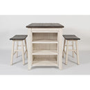 Jofran Madison County 3 pc Counter Height Dinette 1706-36 IMAGE 1