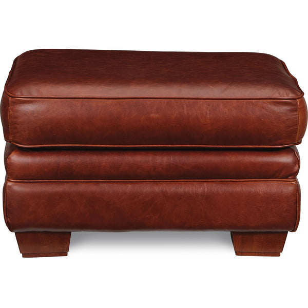 La-Z-Boy Meyer Leather Ottoman 240694 JL140075 IMAGE 1