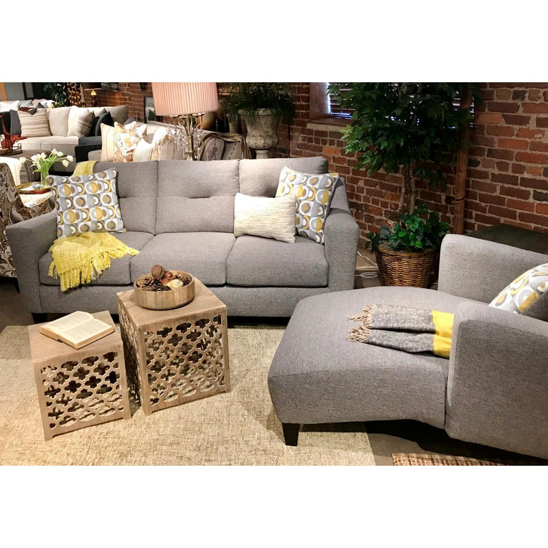 Fusion Furniture Stationary Fabric Sofa 8210-KP DILLIST MICA IMAGE 3