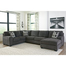  Signature Design by Ashley Ballinasloe Fabric 3 pc Sectional 8070366/8070334/8070317 IMAGE 2
