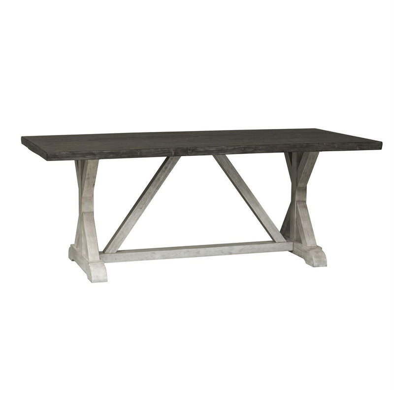 Liberty Furniture Industries Inc. Willowrun Dining Table with Trestle Base 619-T3878 IMAGE 2