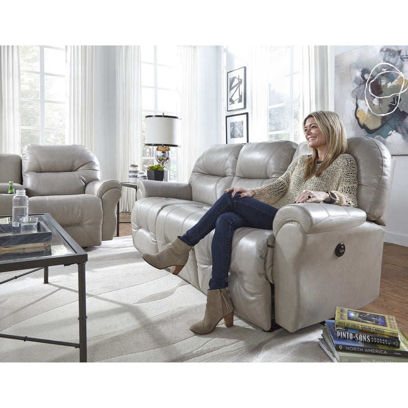 Best Home Furnishings Bodie Reclining Leather Sofa S760CA4 73229L IMAGE 3