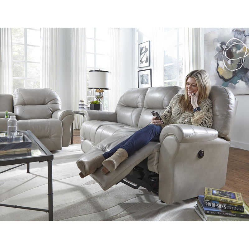 Best Home Furnishings Bodie Reclining Leather Sofa S760CA4 73229L IMAGE 5