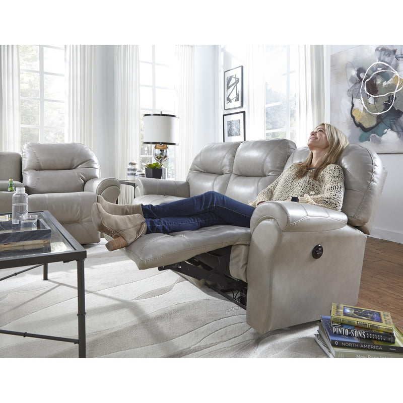 Best Home Furnishings Bodie Reclining Leather Sofa S760CA4 73229L IMAGE 6