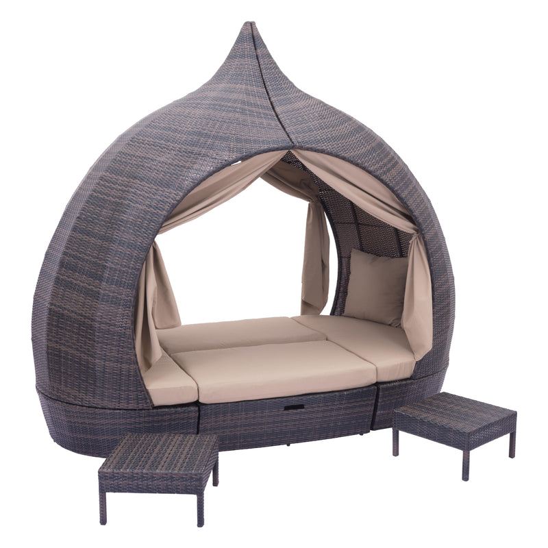 Zuo Outdoor Seating Daybed 703603 IMAGE 11