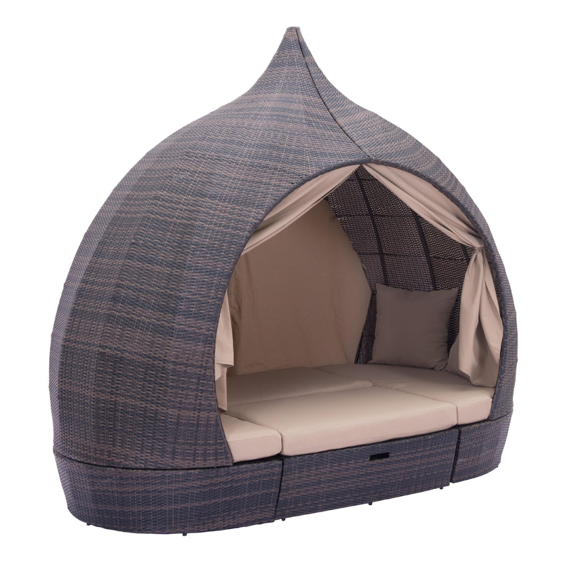 Zuo Outdoor Seating Daybed 703603 IMAGE 2