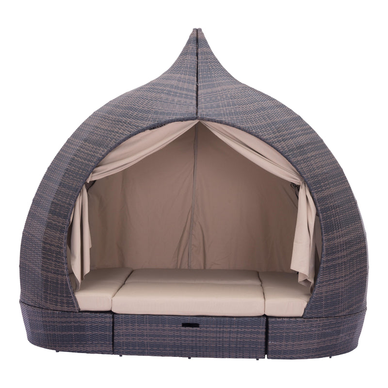 Zuo Outdoor Seating Daybed 703603 IMAGE 7