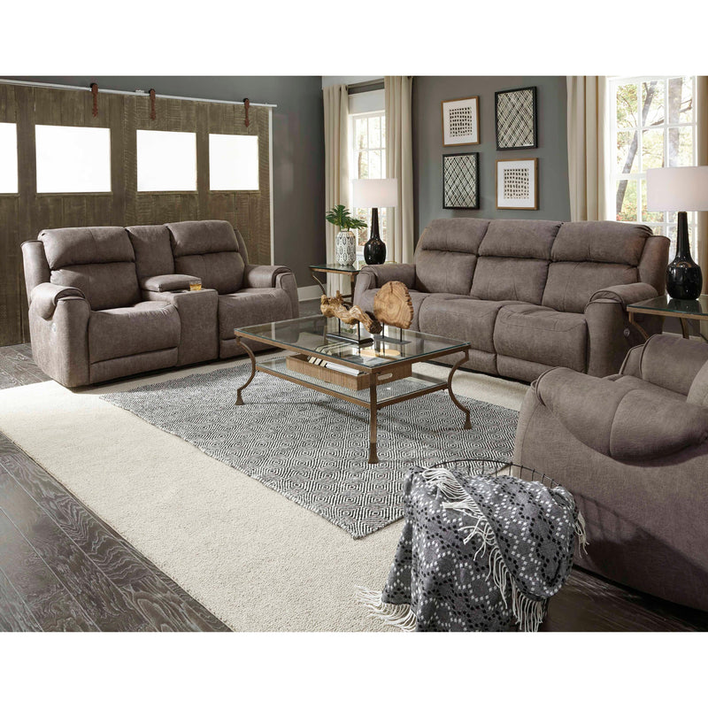 Southern Motion Safe Bet Power Reclining Leather Sofa 757-61P 299-09 IMAGE 2