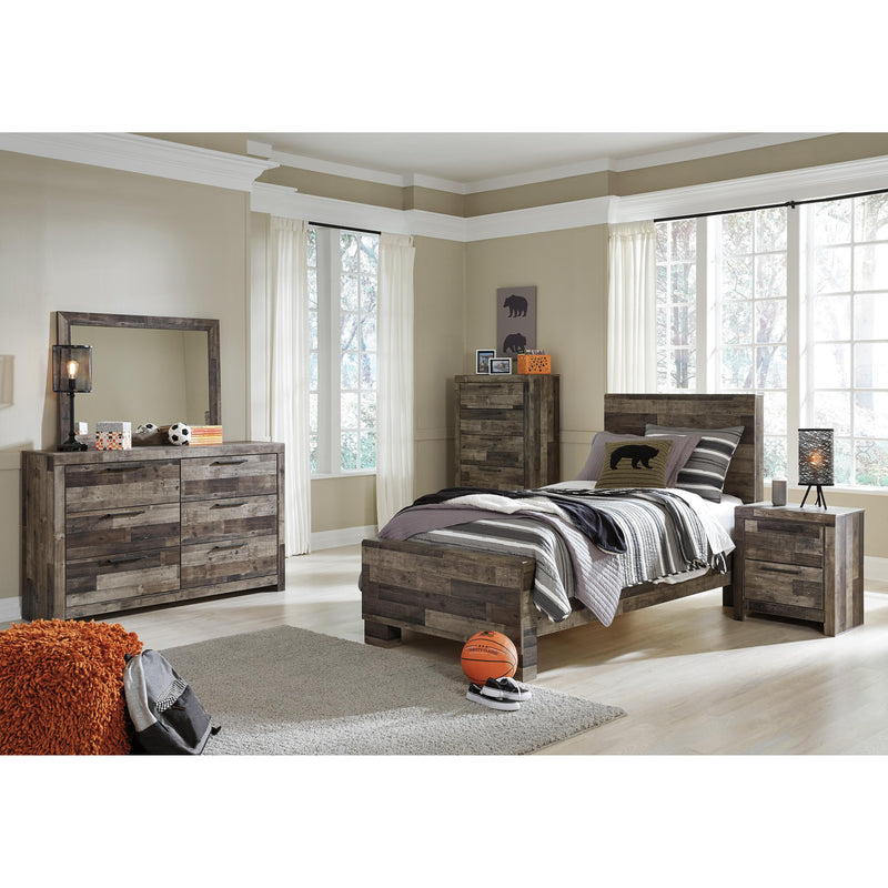  Benchcraft Derekson B200B2 Twin Panel Bed IMAGE 4