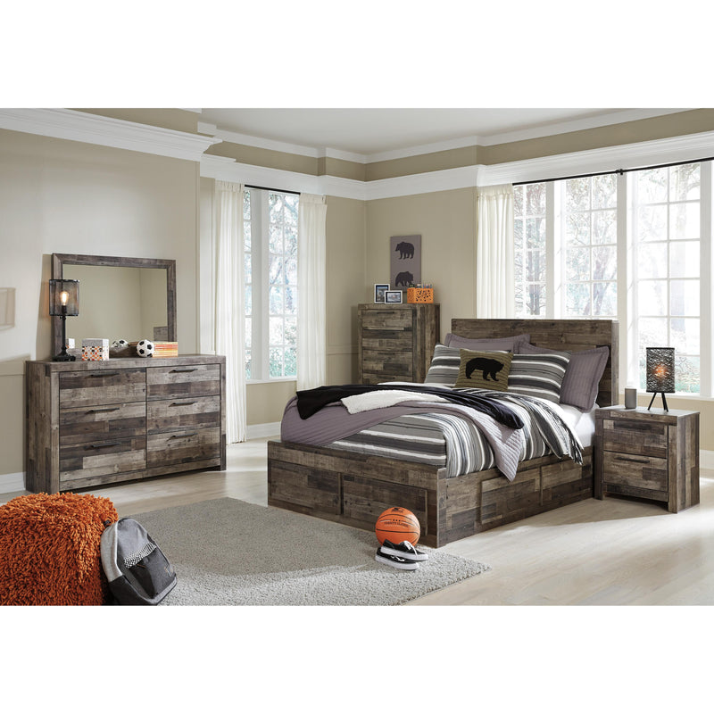  Benchcraft Derekson B200B10 Full Panel Bed with 6 Storage Drawers IMAGE 8