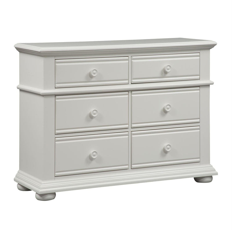 Liberty Furniture Industries Inc. Summer House 6-Drawer Kids Dresser 607-BR30 IMAGE 2