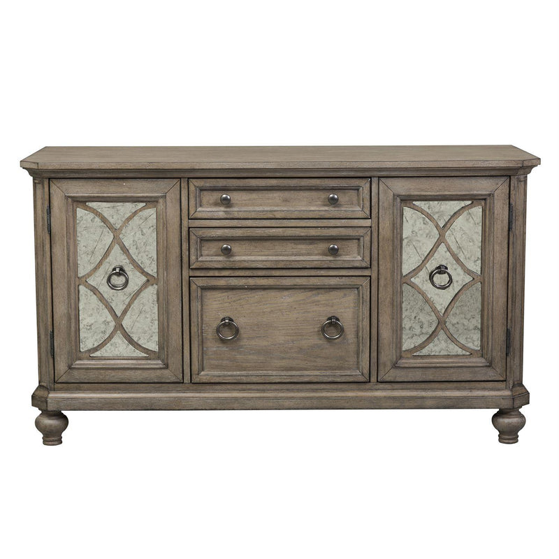 Liberty Furniture Industries Inc. Office Desks Desks With Hutch 412-HOJ-CHS IMAGE 4