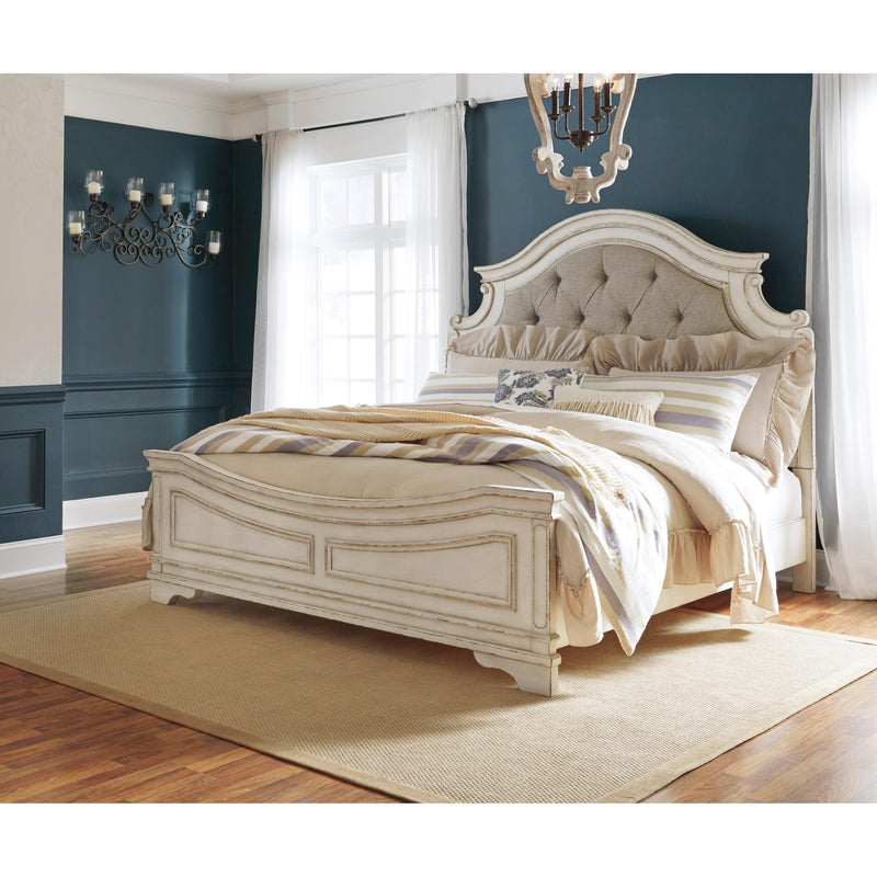  Signature Design by Ashley Realyn King Upholstered Panel Bed B743-58/B743-56/B743-97 IMAGE 2