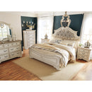  Signature Design by Ashley Realyn California King Upholstered Panel Bed B743-58/B743-56/B743-94 IMAGE 5
