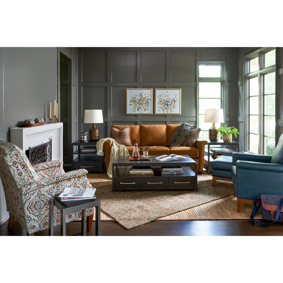 La-Z-Boy Ferndale Fabric Ottoman 245408 D154898