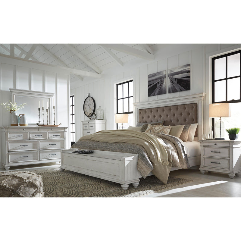  Benchcraft Kanwyn King Upholstered Panel Bed with Storage B777-158/B777-56S/B777-97 IMAGE 11