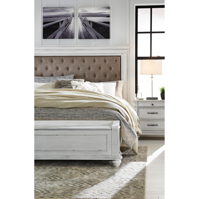  Benchcraft Kanwyn California King Upholstered Panel Bed with Storage B777-158/B777-56S/B777-94 IMAGE 9