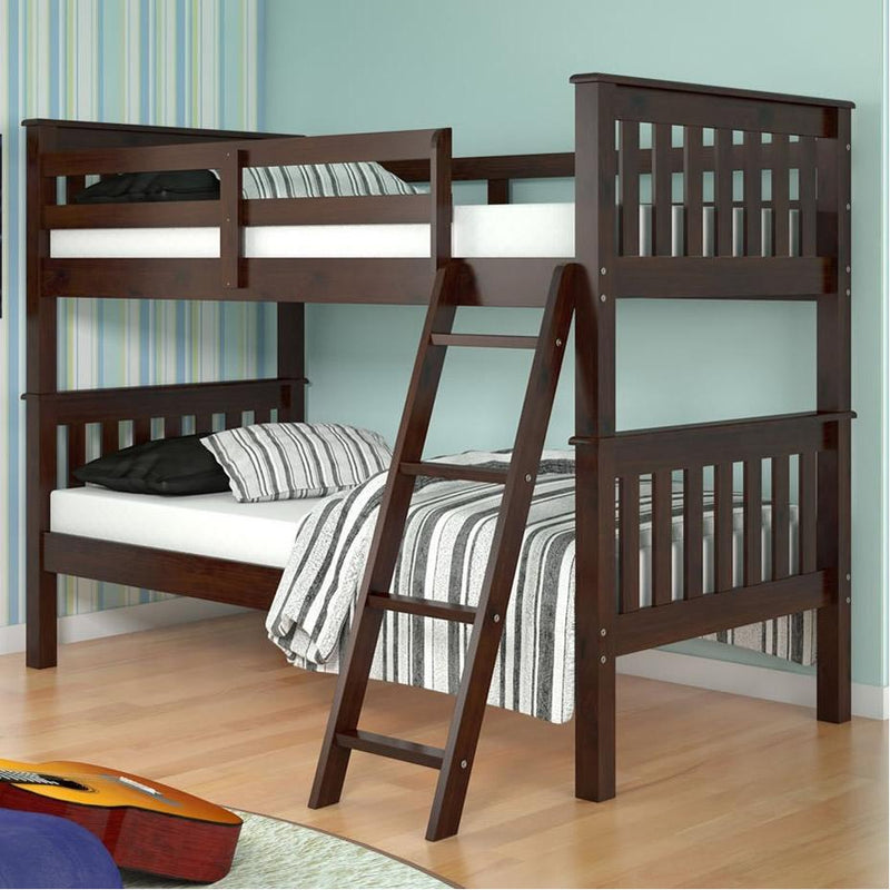 Donco Trading Company Kids Beds Bunk Bed 120-1-TCP IMAGE 1