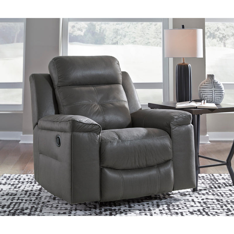 Signature Design by Ashley Jesolo Rocker Leather Look Recliner 8670525 IMAGE 3