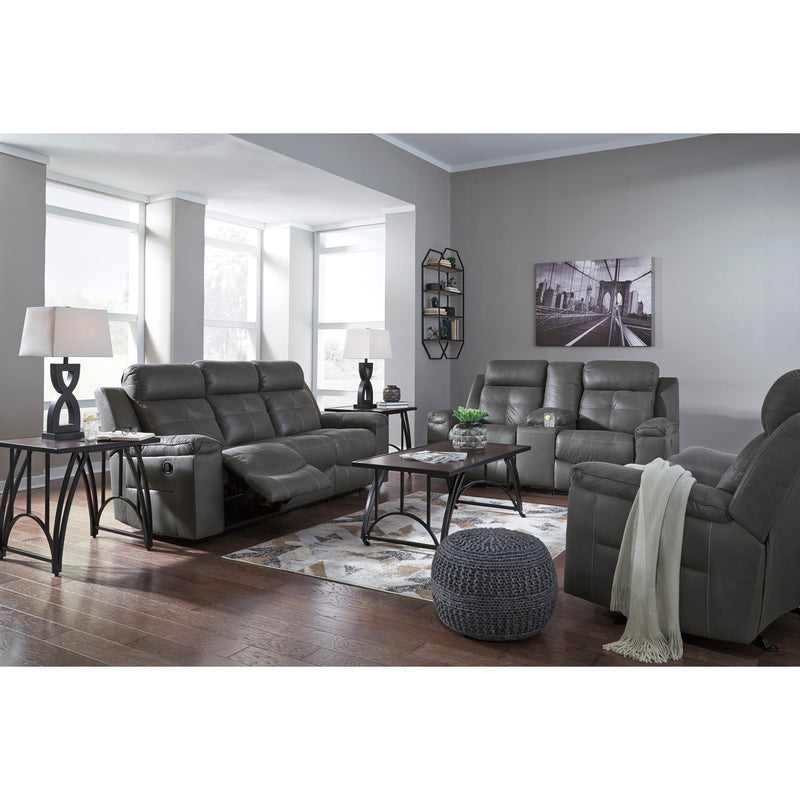 Signature Design by Ashley Jesolo Rocker Leather Look Recliner 8670525 IMAGE 7