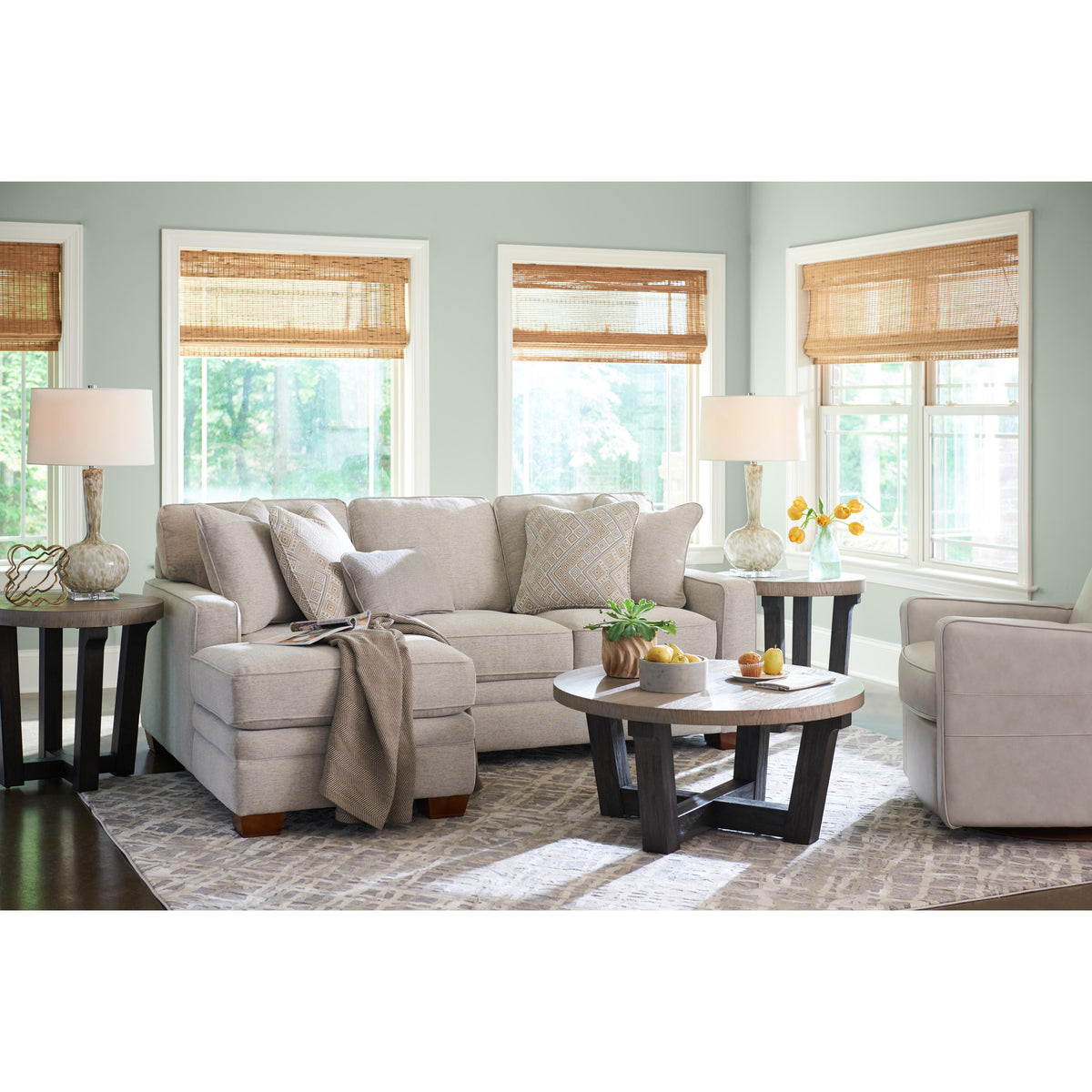 La-Z-Boy Meyer Fabric 2 pc Sectional 60R694/60D694 C151631