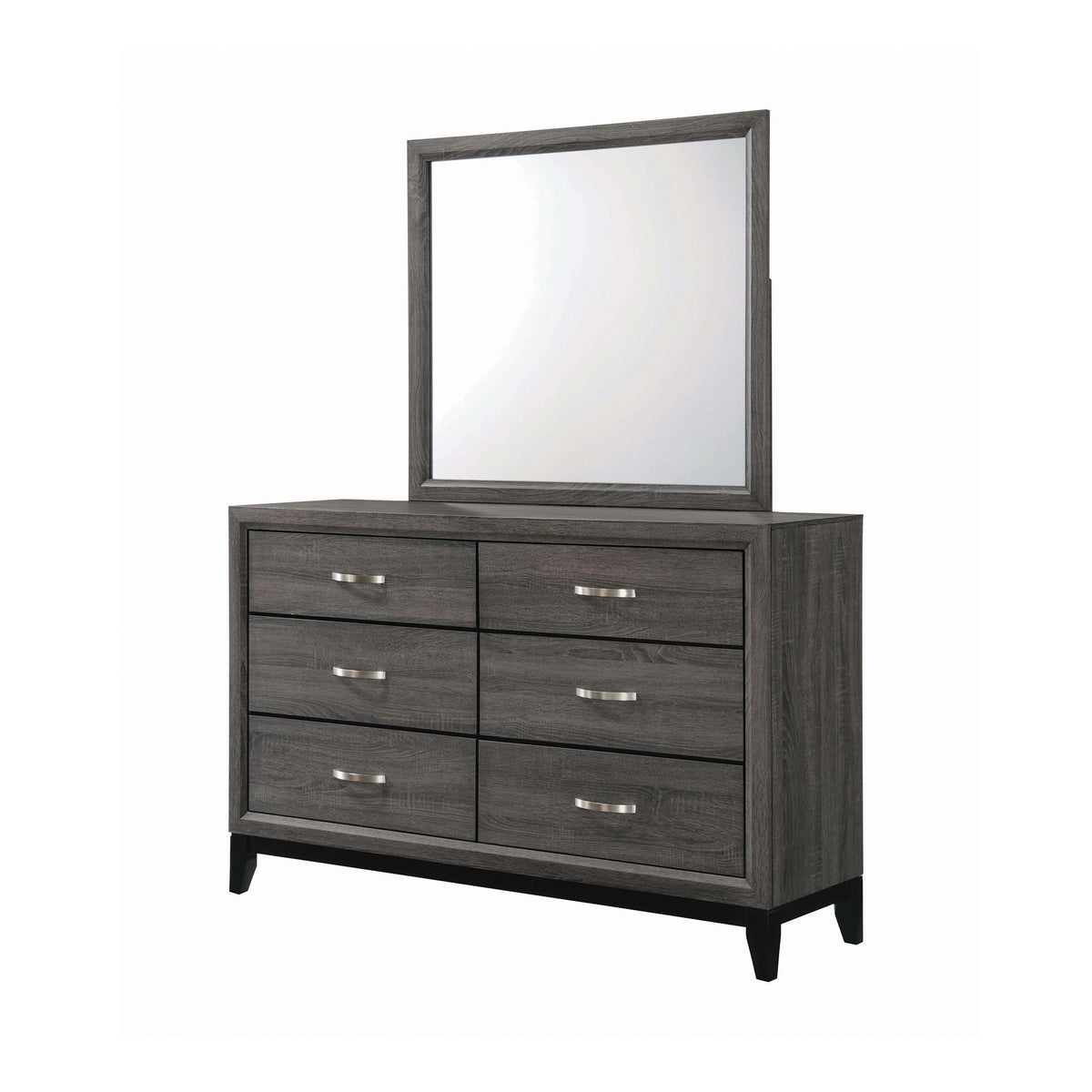 SPECIAL GUESTS グレー ベスト Version - C2 Coaster Furniture Watson 212424 Dresser Mirror - Grey Oak