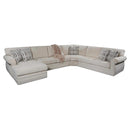J Furniture Victoria Fabric 4 pc Sectional 2365-08LAF-10-11-13RAF 658-29 IMAGE 1