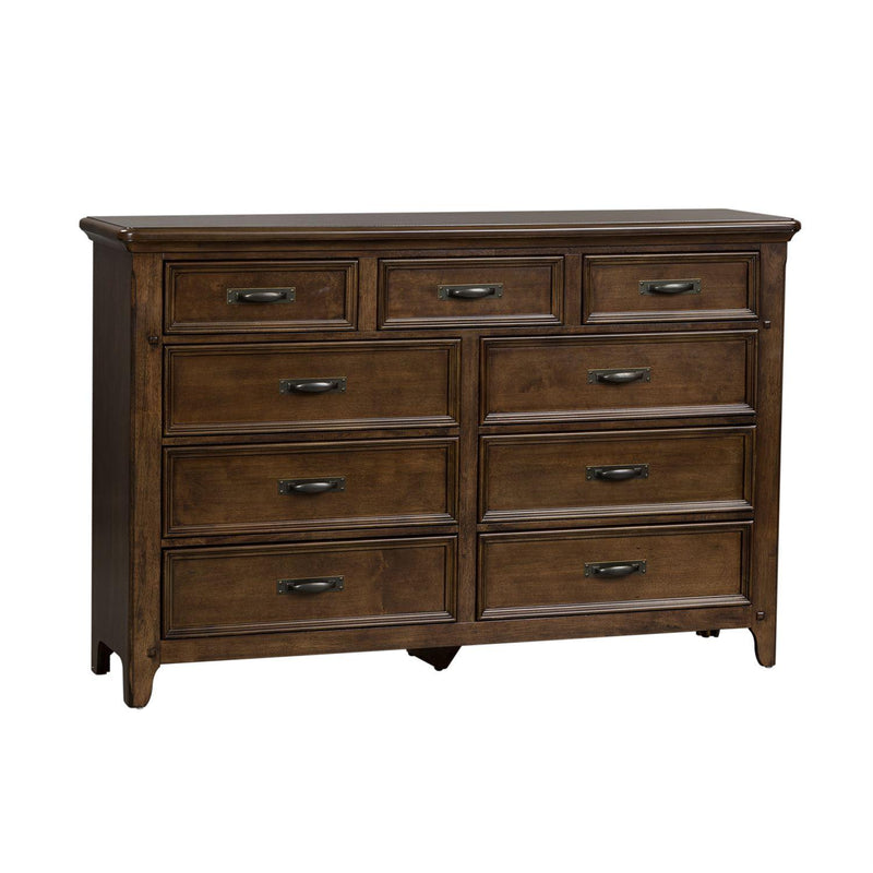 Liberty Furniture Industries Inc. Saddlebrook 9-Drawer Dresser 184-BR31 IMAGE 2