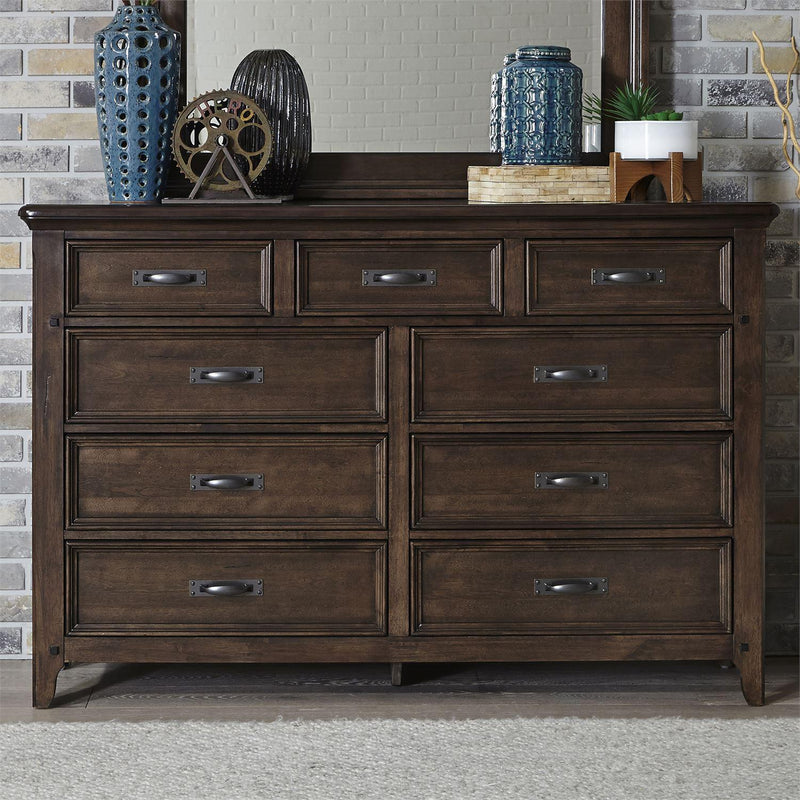 Liberty Furniture Industries Inc. Saddlebrook 9-Drawer Dresser 184-BR31 IMAGE 8