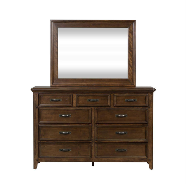 Liberty Furniture Industries Inc. Saddlebrook 9-Drawer Dresser 184-BR-DM IMAGE 1