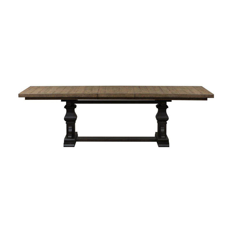 Liberty Furniture Industries Inc. Harvest Home Table with Trestle Base 879-DR-TRS IMAGE 1