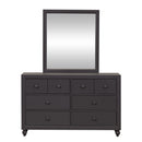  Liberty Furniture Industries Inc. Cottage View 6-Drawer Kids Dresser with Mirror 423-YBR-DM IMAGE 1